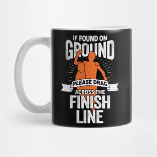 Funny Running Sport Marathon Runner Gift Mug